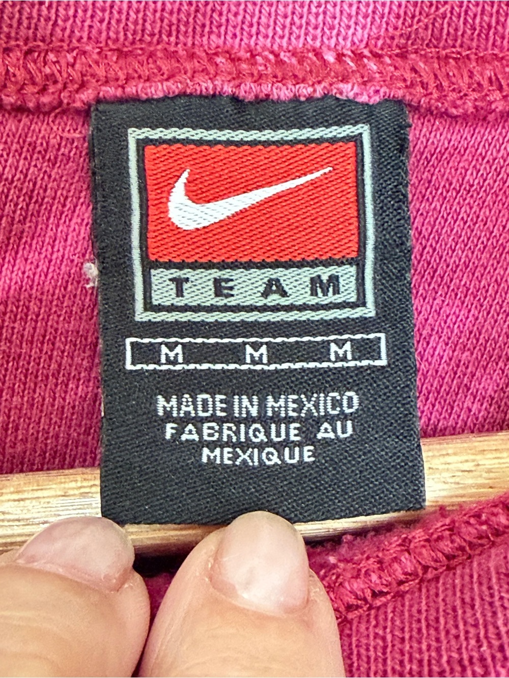 Nike Vintage Y2K Sweatshirt Pink Tie-Dye Distressed Barbiecore - Picture 2 of 5